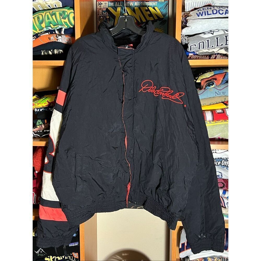 Vintage 90s Chase AuthenticβNascar Dale Earnhardt Puffer Jacket